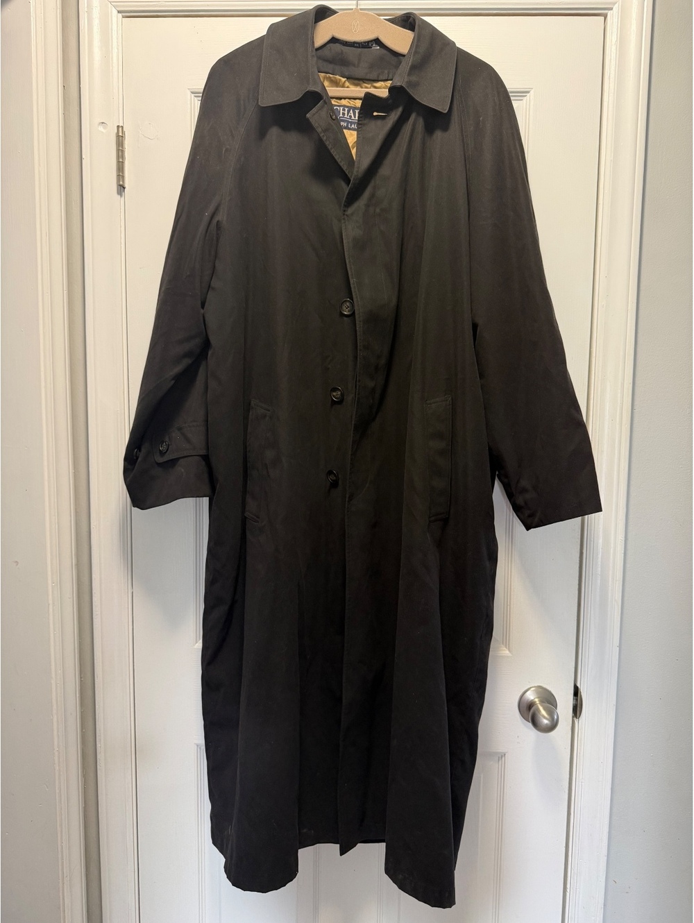 Men’s 44L Chaps Ralph Lauren Trench Coat